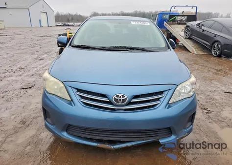 2013 Toyota Corolla Base from USA, damaged, VIN 5YFBU4EE8DP152211